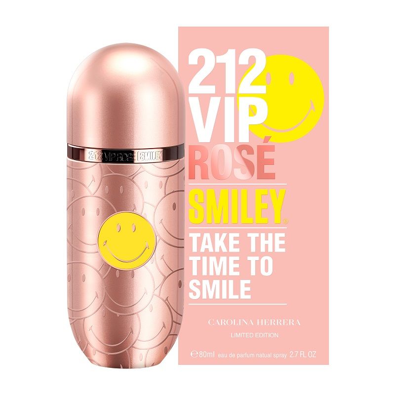 212 VIP ROSE SMILEY LIMITED EDITION - CAROLINA HERRERA